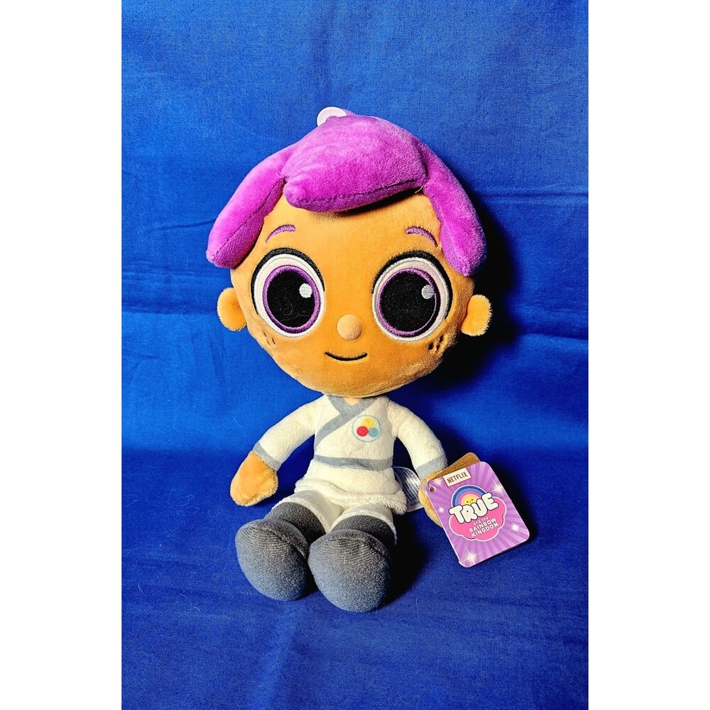 NWT True and The Rainbow Kingdom - Zee 12" Plush Netflix Stuffed Toy Doll Aurora
